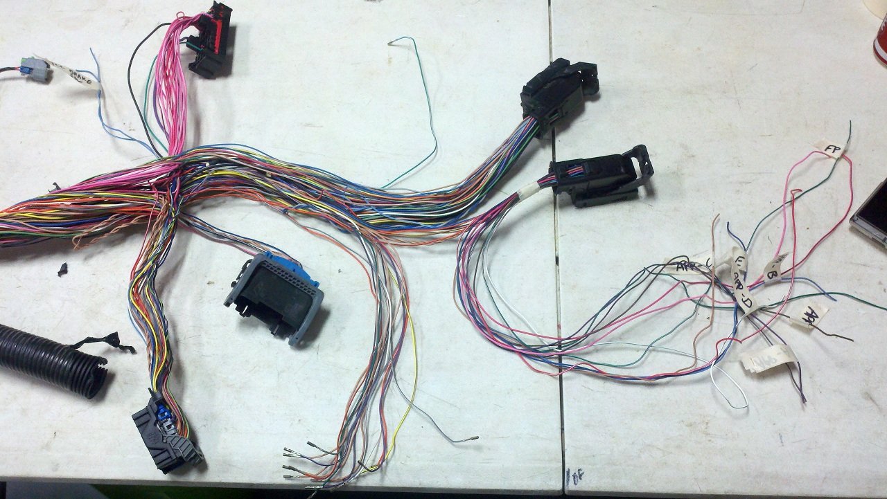 Wiring harness information for 2007 up vortec Gen IV truck harnesses